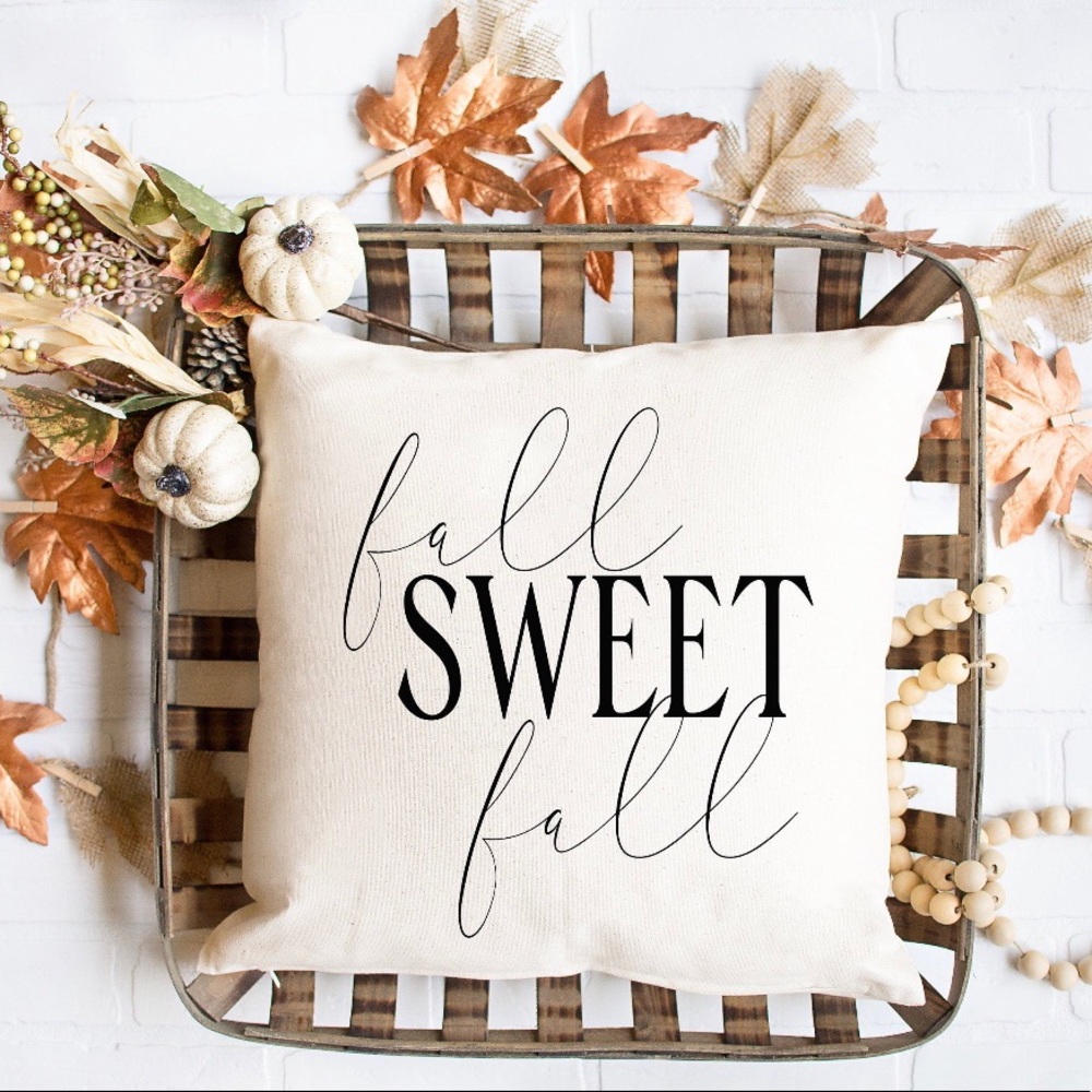 Fall Pillow Cover